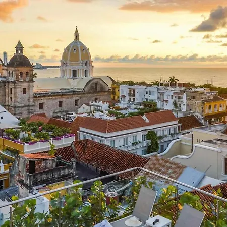 Apartamento Dm-1q De Doble En Getsemani Con Vista A Las Murallas Aire Acondicionado Y Wifi *